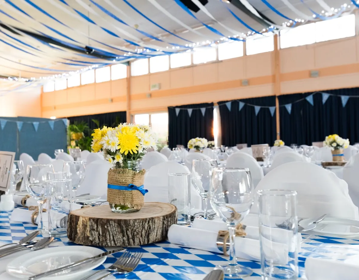 Coastal wedding overlook