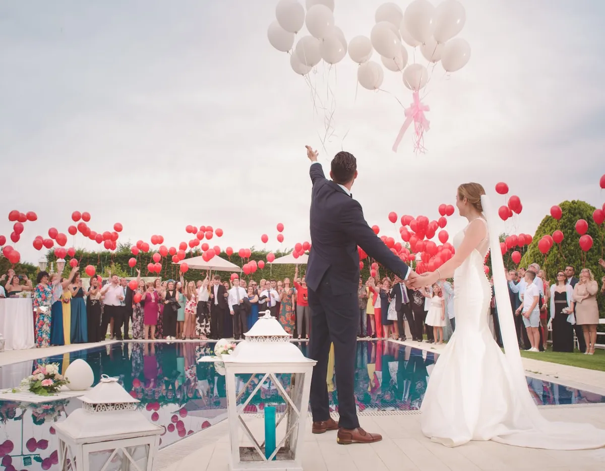 Guests celebrating together